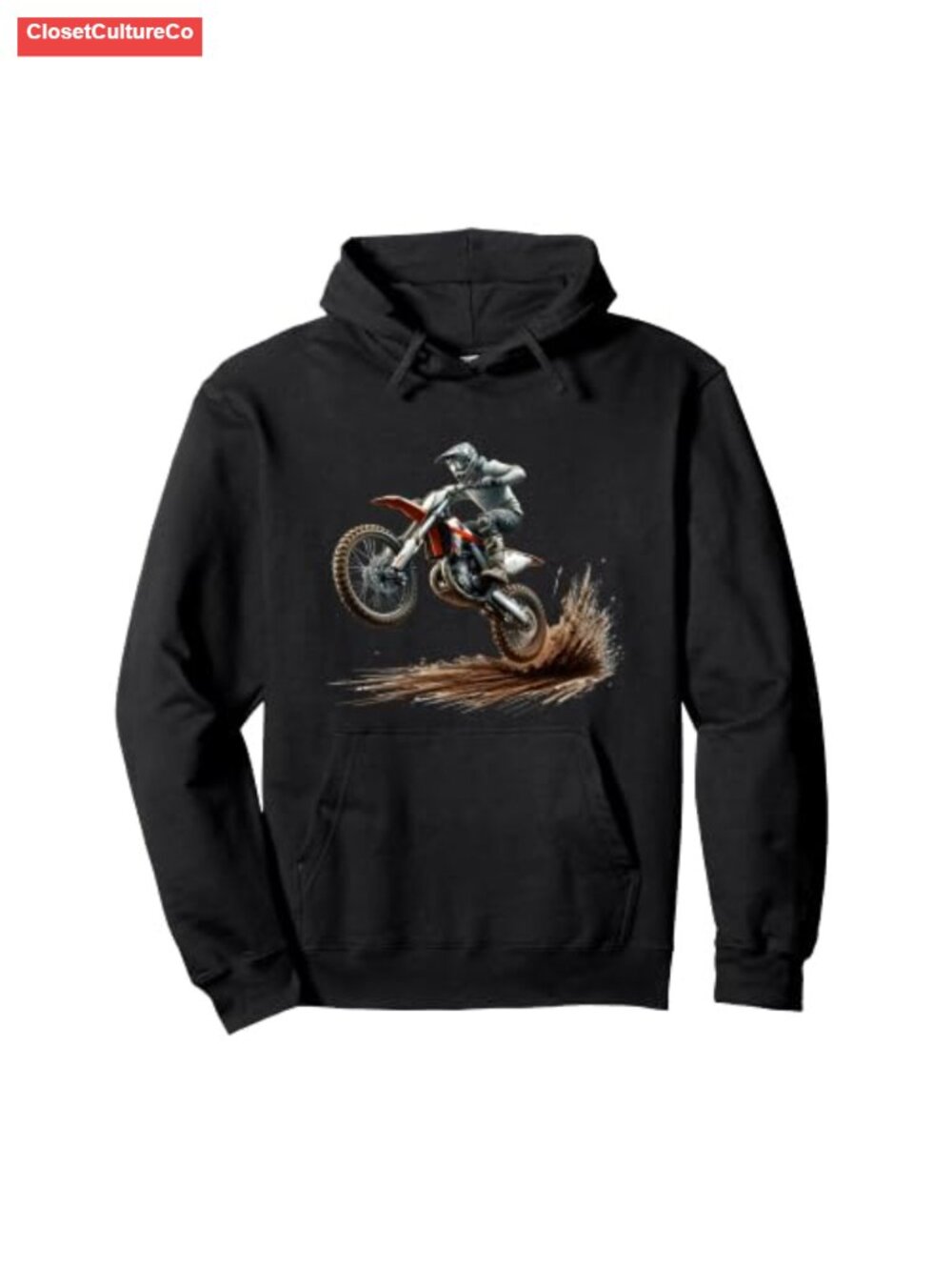 Motocross Enduro Dirt Bike Biker Pullover Hoodie